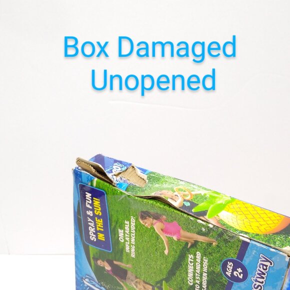 Best Way H20 Go! Water Blasting pineapple Sprinkler & Baby Seat Floaty NWT - Picture 8 of 8